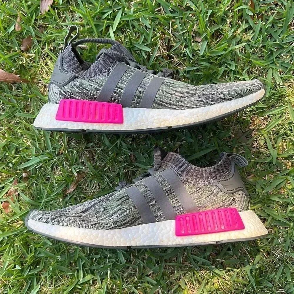 Adidas Originals NMD_R1 Primeknit Sneakers Boost Camo - Picture 10 of 12